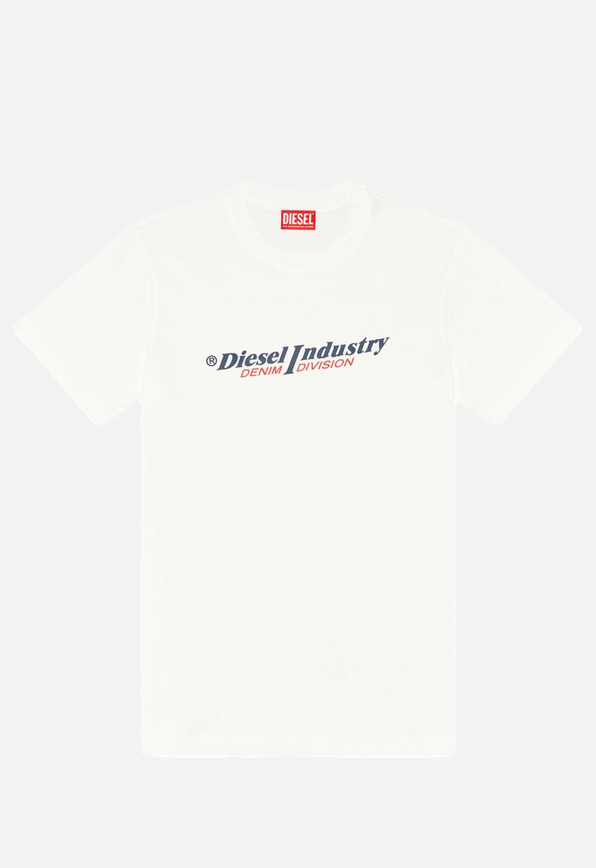 Diesel  - T-diegor-ind T-shirt- 141diesel - white