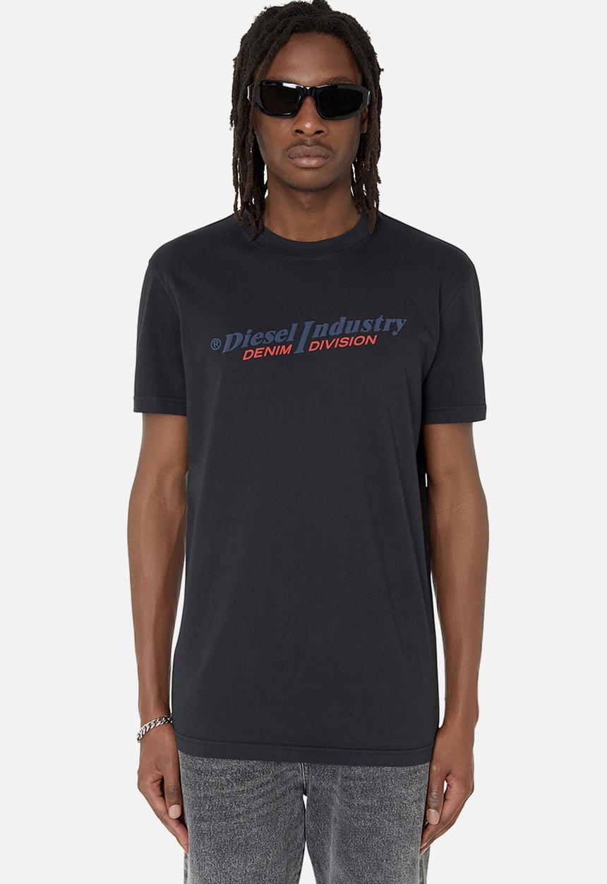 Diesel  - T-diegor ind T-shirt - 96Bdiesel - black