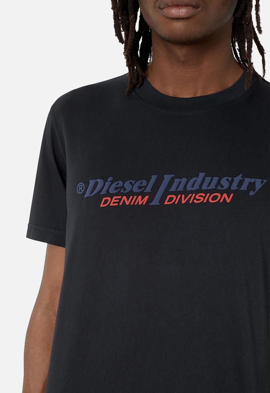 Diesel  - T-diegor ind T-shirt - 96Bdiesel - black