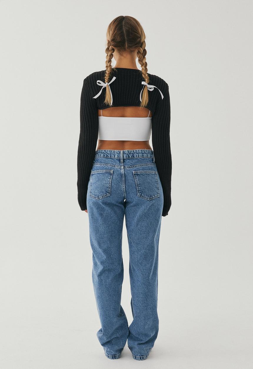 Supré  - Low rise straight jean - mykonos blue