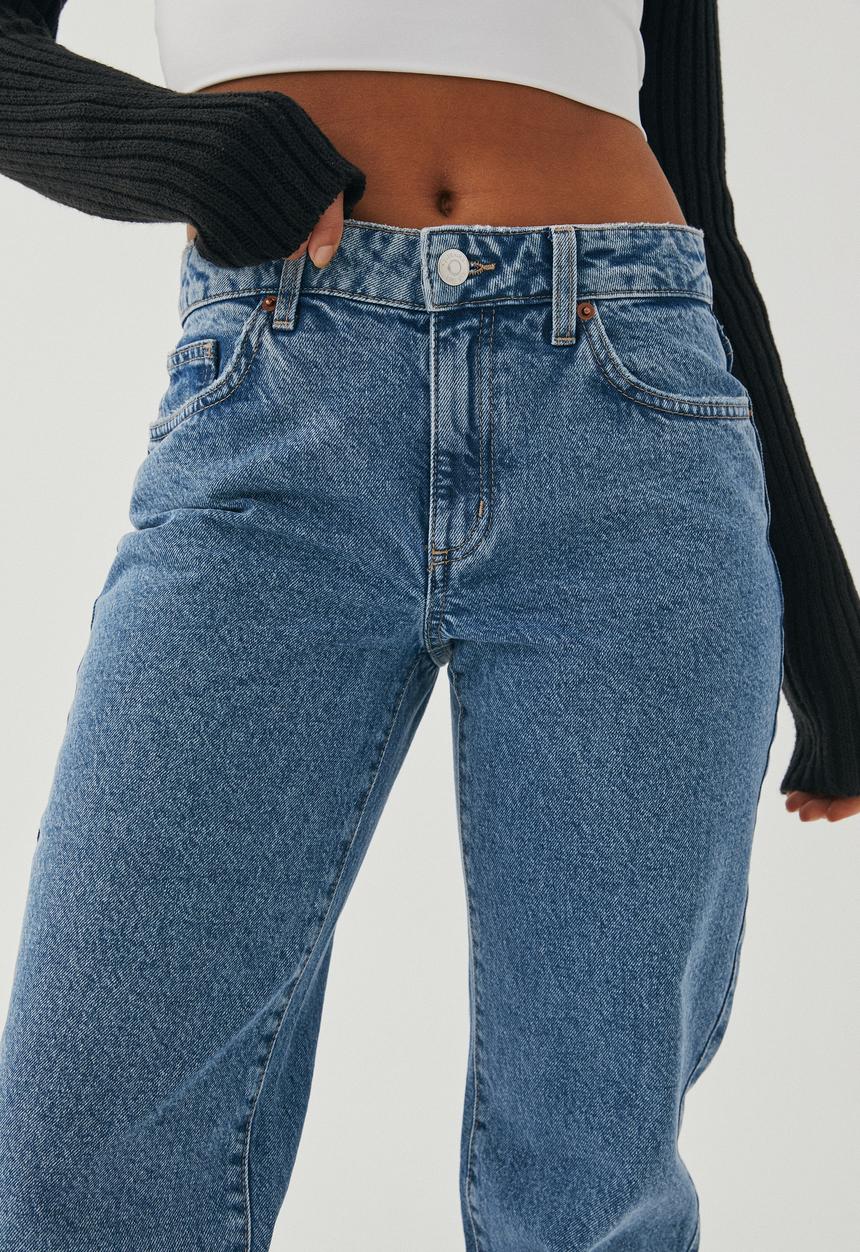 Supré  - Low rise straight jean - mykonos blue