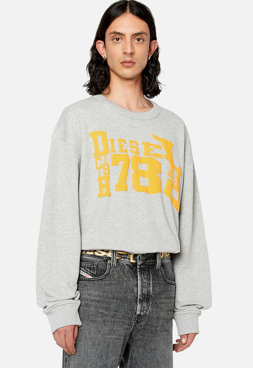 Diesel  - S-macs-g2 sweatshirt - 9cbdiesel - grey