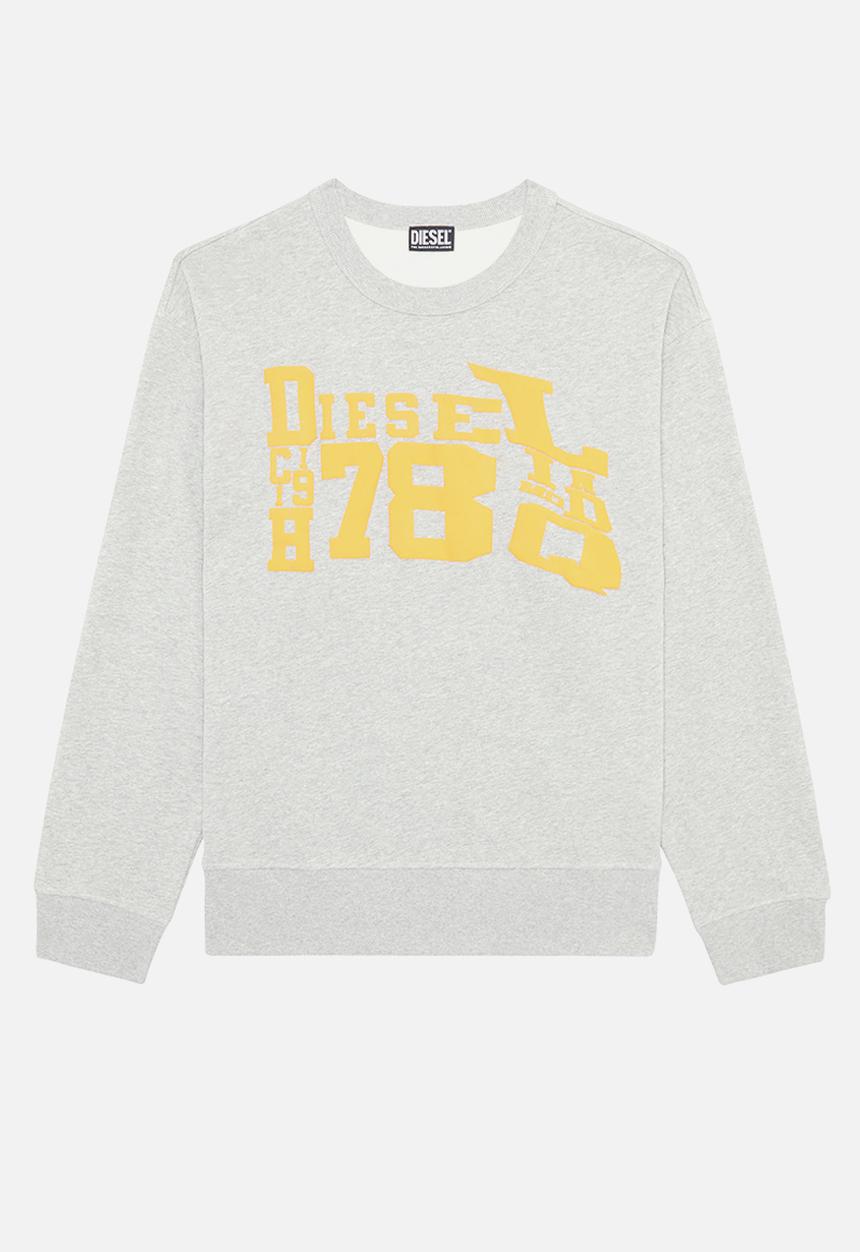 Diesel  - S-macs-g2 sweatshirt - 9cbdiesel - grey
