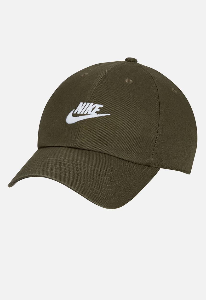 Nike - U nk club cap u cb fut wsh - cargo khaki/white