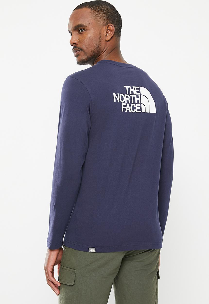 The North Face - M long sleeve easy tee - eu  - summit navy 