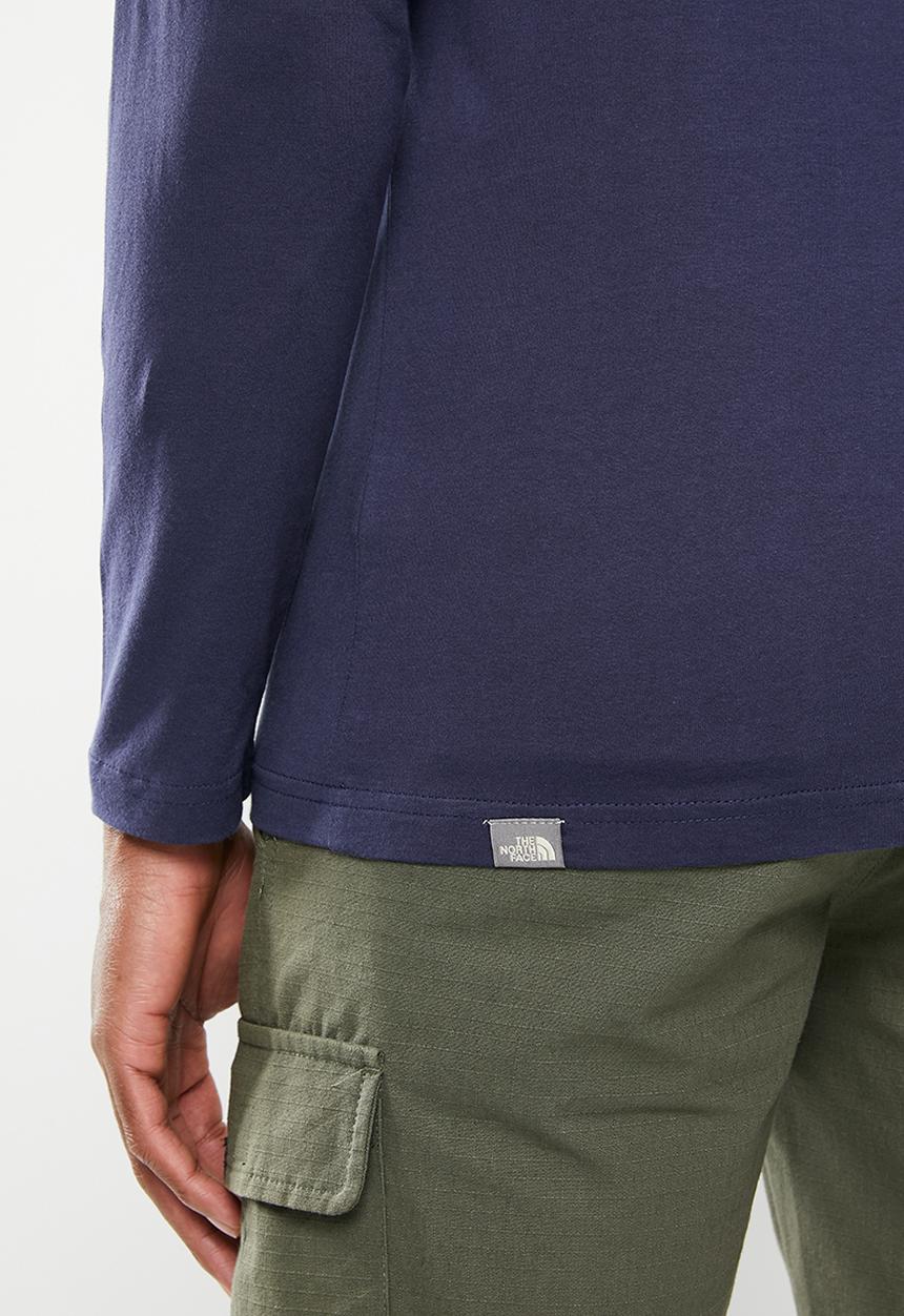 The North Face - M long sleeve easy tee - eu  - summit navy 