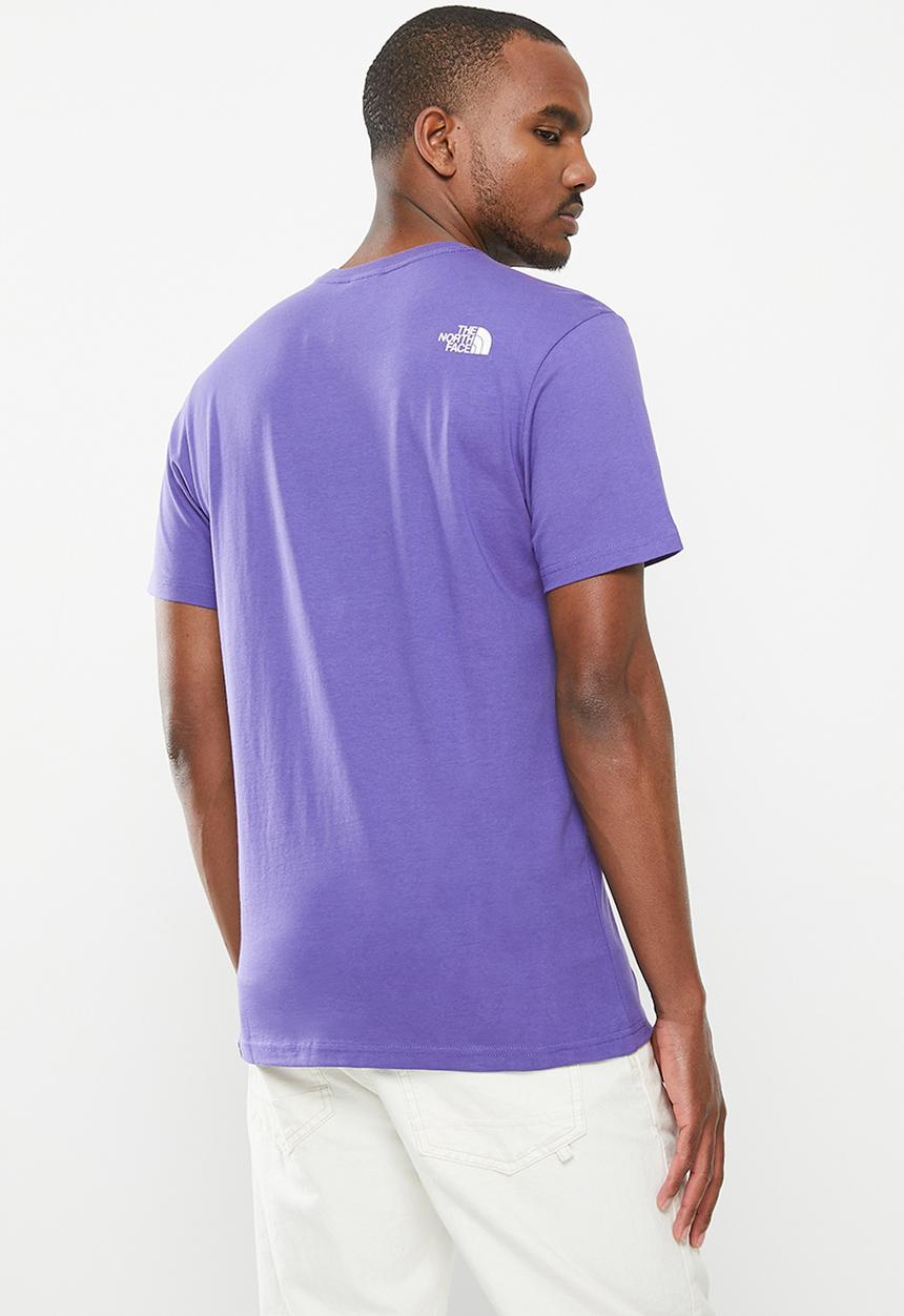 The North Face - M short sleeve never stop exploring tee - cave blue 