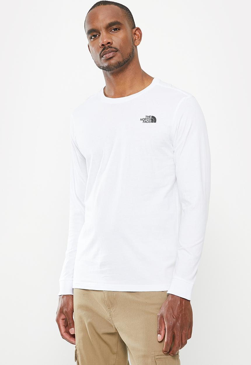 The North Face - M long sleeve simple dome tee - eu - white