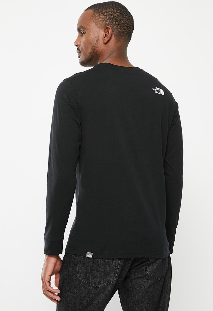 The North Face - M long sleeve simple dome tee - eu - black