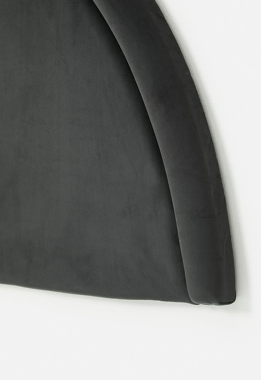 Sixth Floor - Noah headboard Queen - charcoal