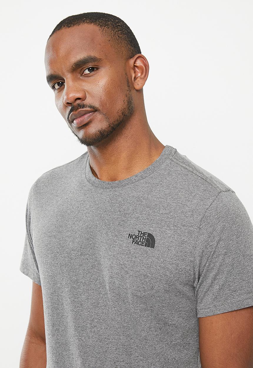 The North Face - M short sleeve simple dome tee - medium grey 