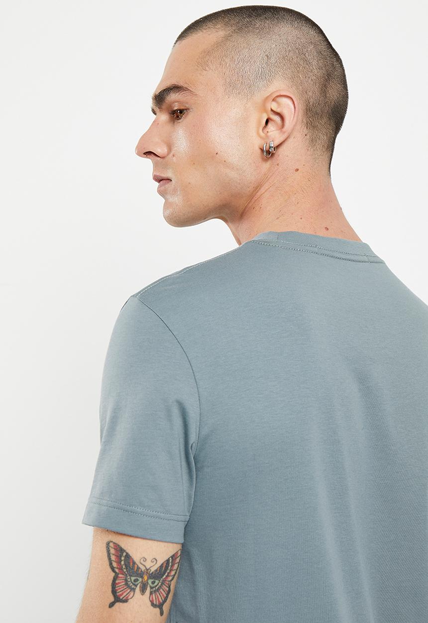 Calvin Klein - Micro monologo tee - overcast grey