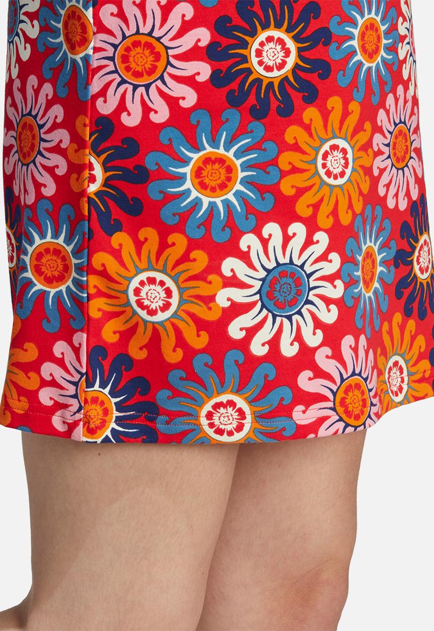 adidas Performance - Farm dress - vivid red & bliss pink