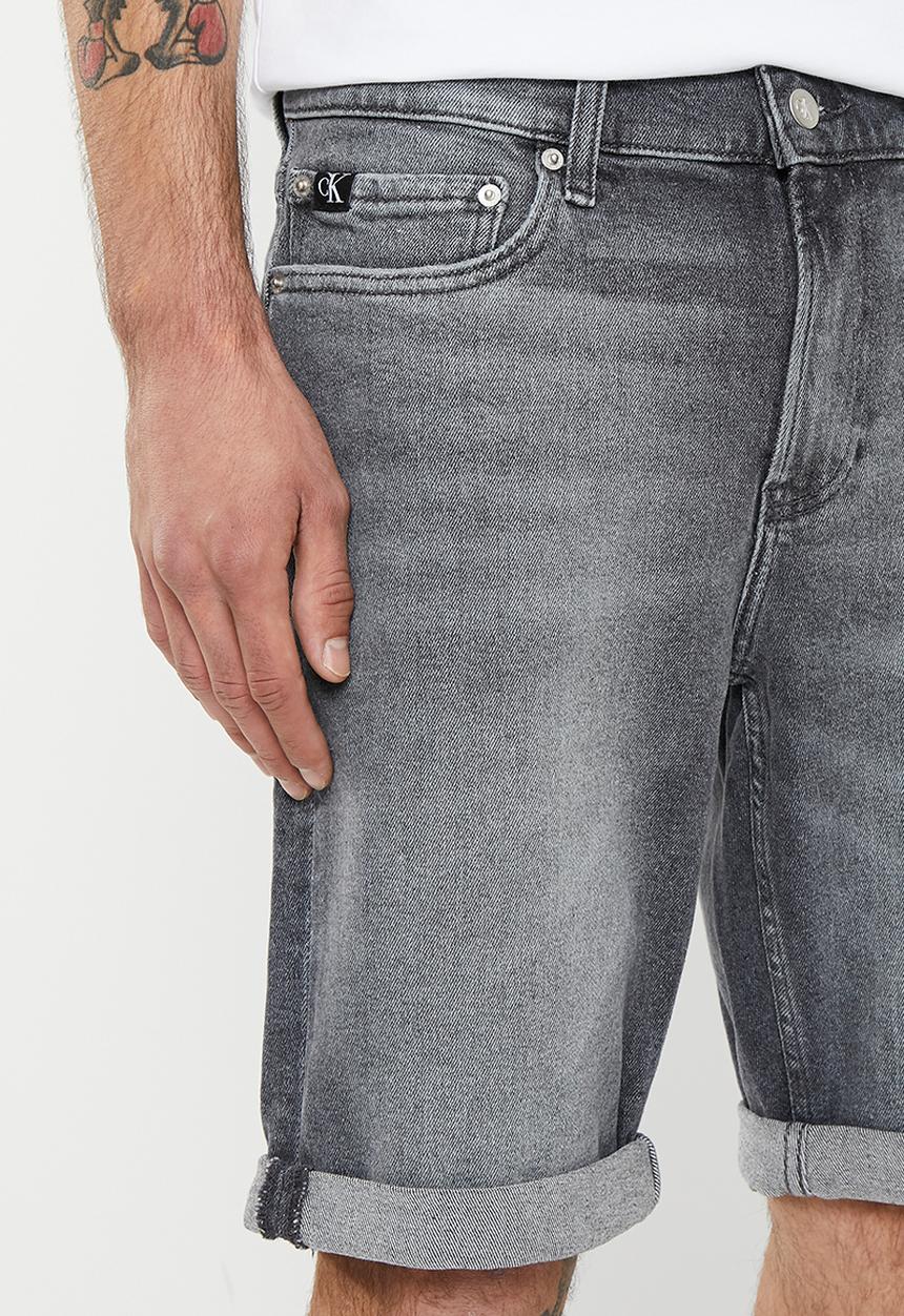 Calvin Klein - Slim short - denim grey