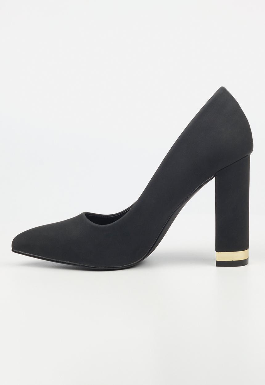 Miss Black - Pisa1 court heel - black