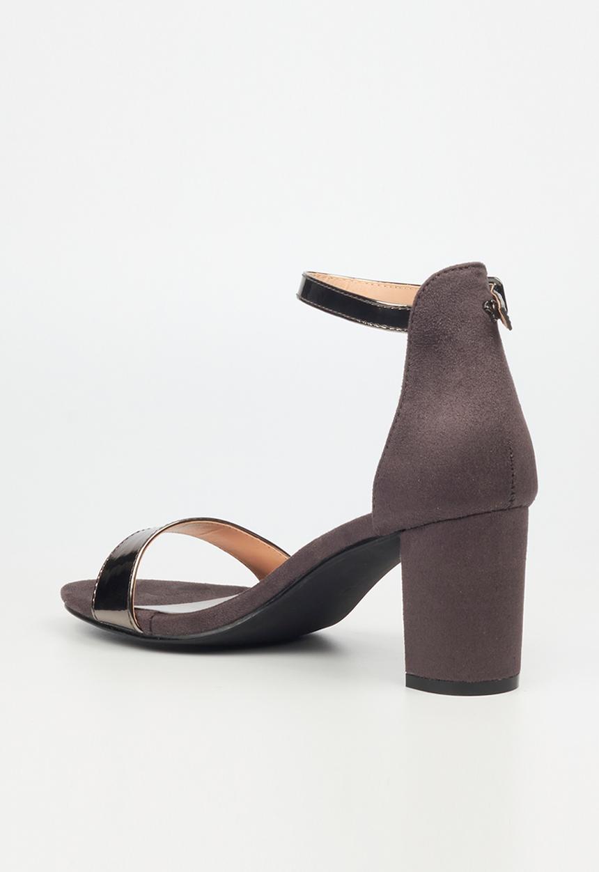 Butterfly Feet - Adelei 1 block heel - grey