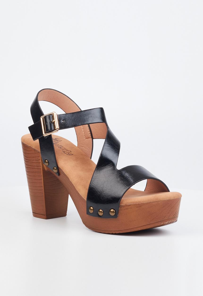 Butterfly Feet - Kayla 1 block heel - black1
