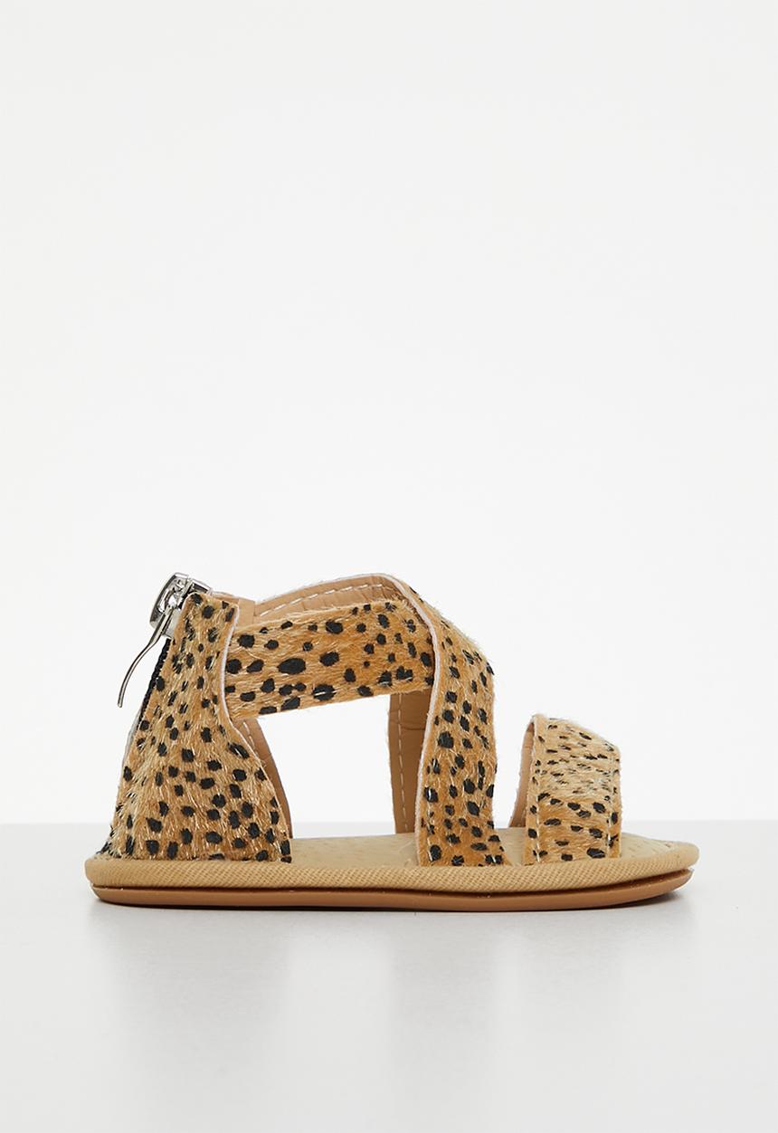 Pop Candy - Gladiator sandals - brown spots