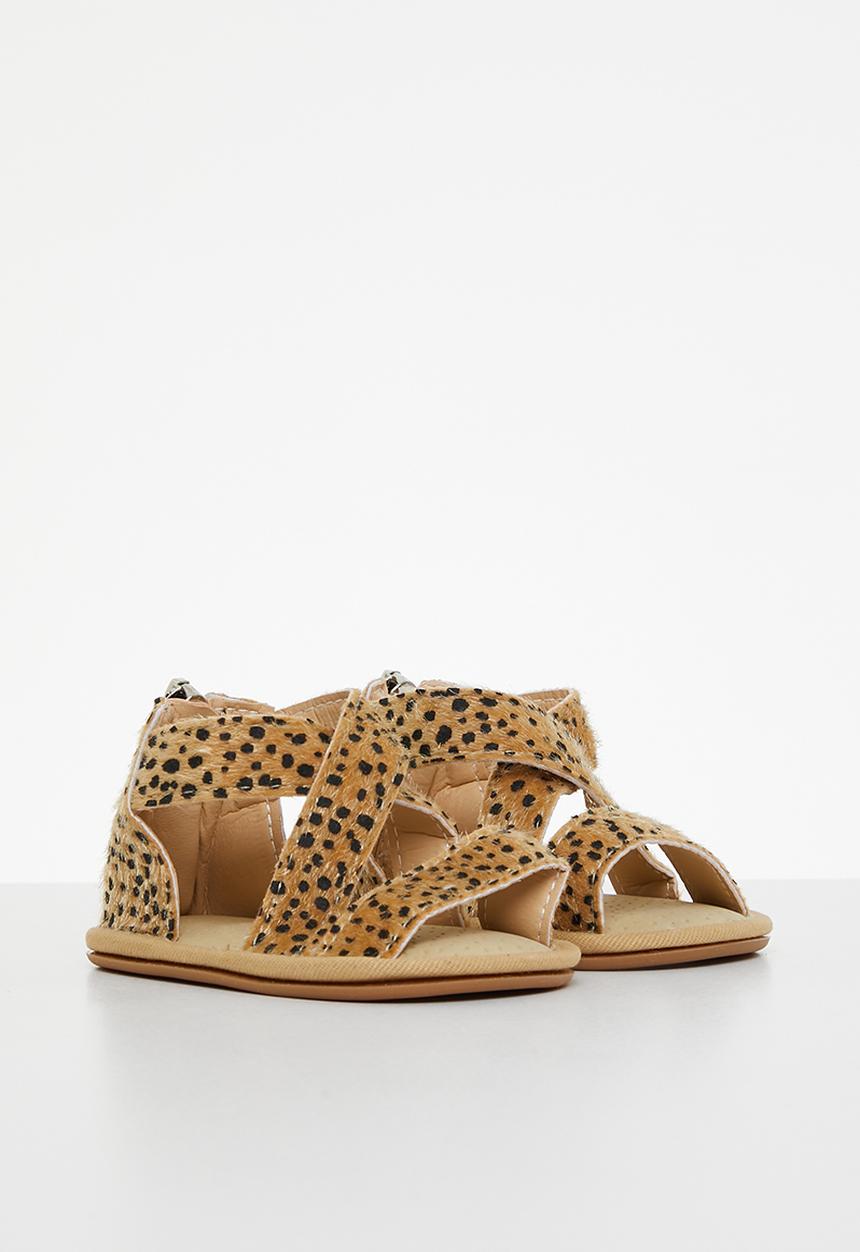 Pop Candy - Gladiator sandals - brown spots