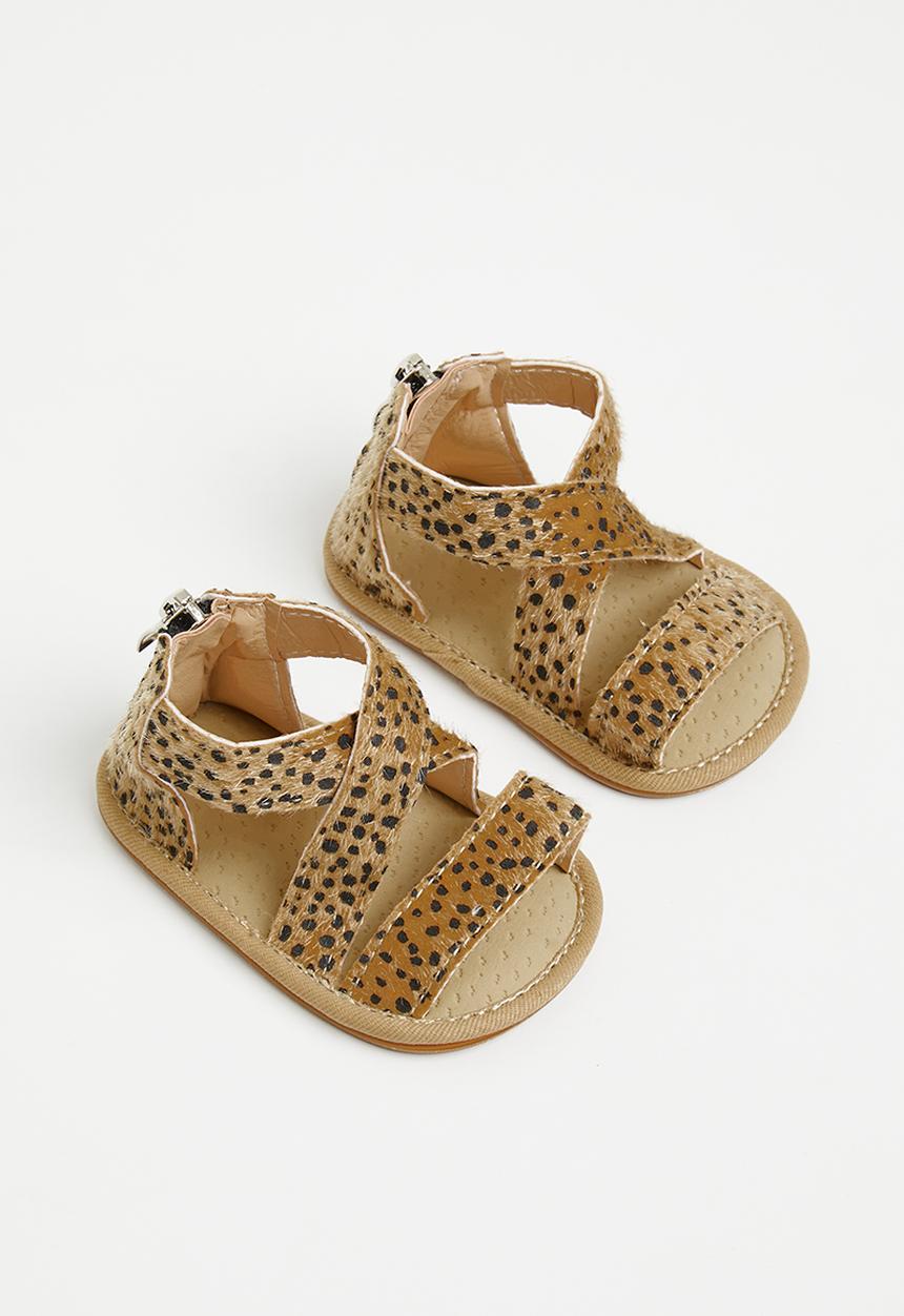 Pop Candy - Gladiator sandals - brown spots