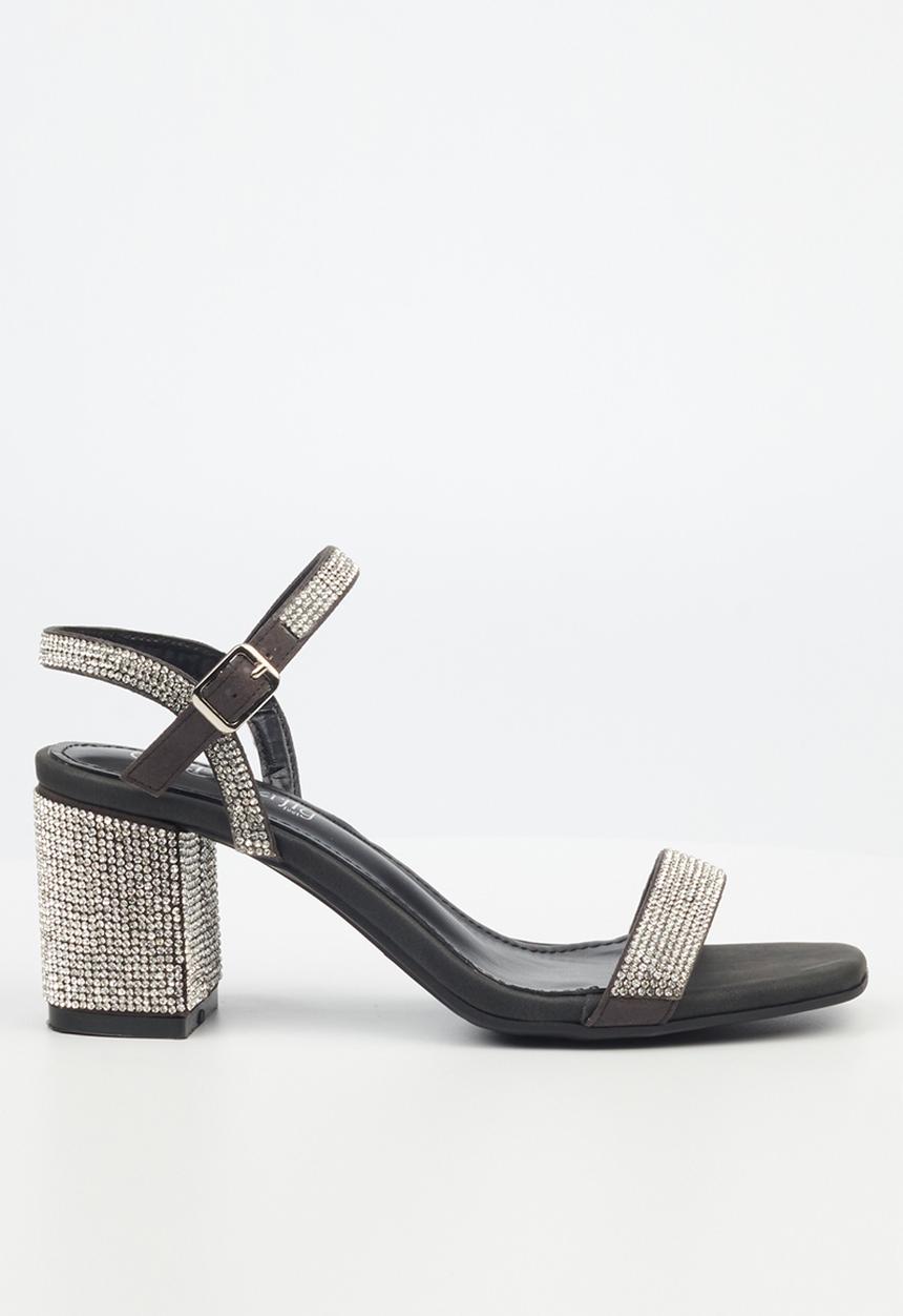 Butterfly Feet - Raven 1 block heel - black
