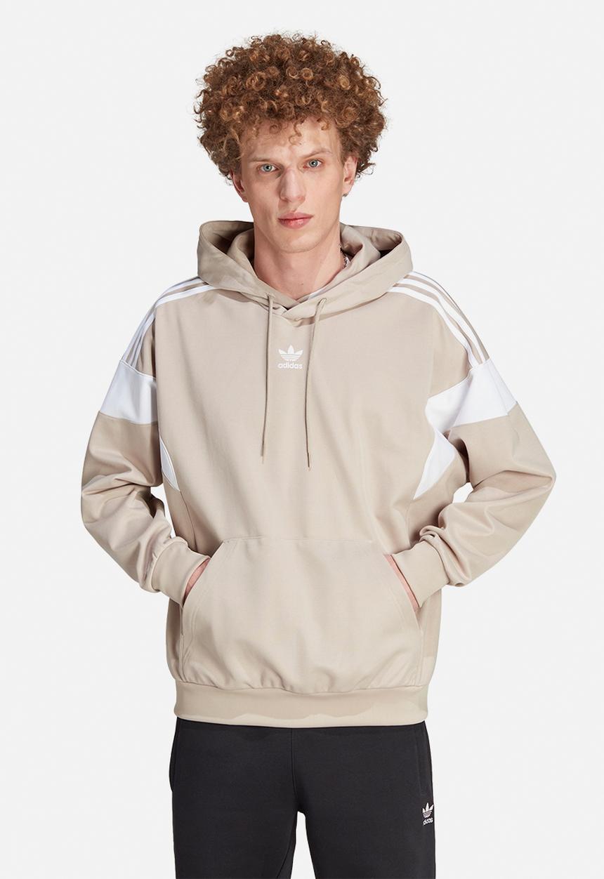 adidas Originals - Adicolor Classics Cut Line Hoodie - neutral