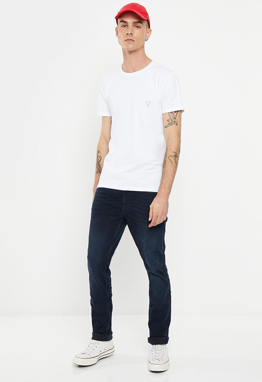 GUESS - Short sleeve guess classic tee - pure white