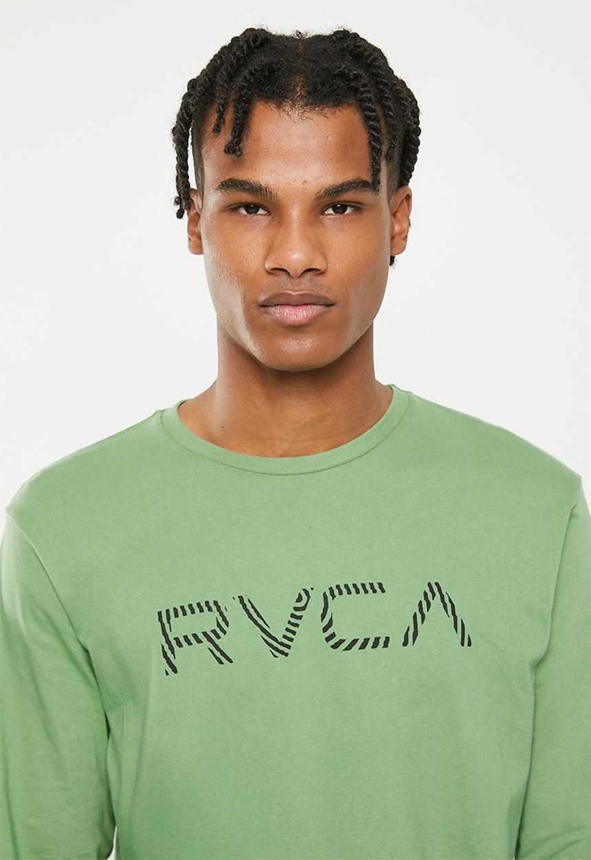 RVCA - Big fills long sleeve - spinach