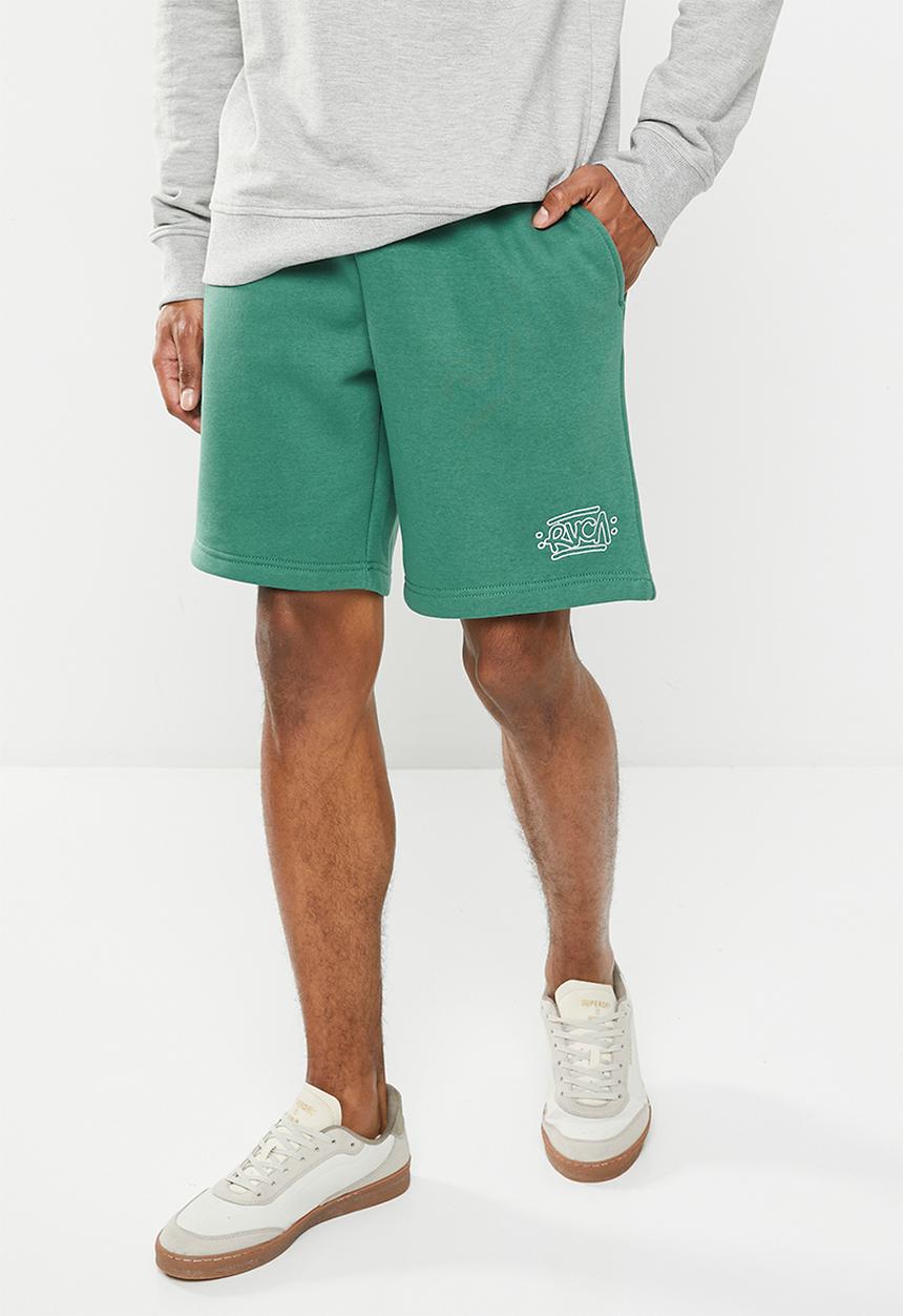 RVCA - Streets sweat short - tree green