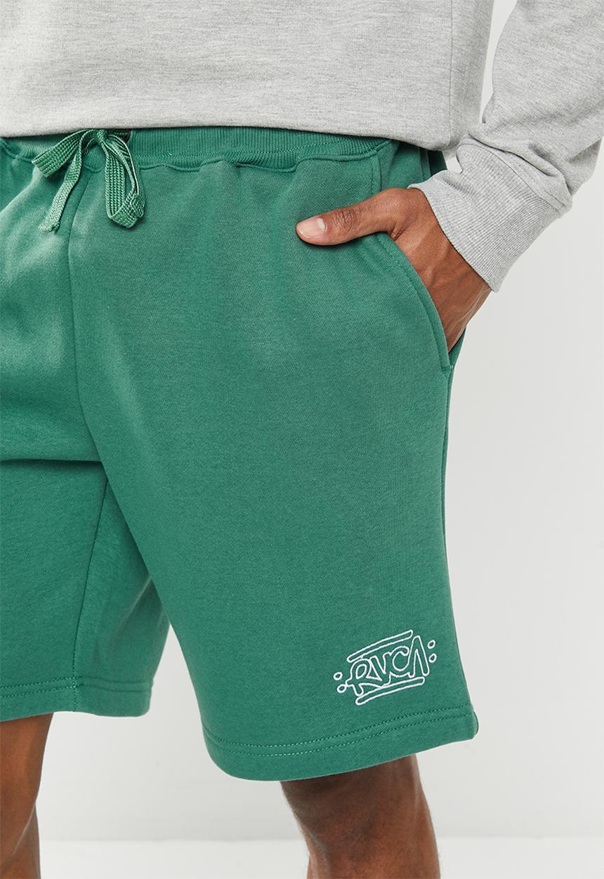 RVCA - Streets sweat short - tree green