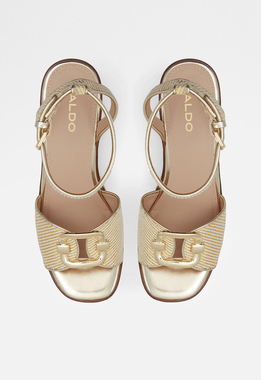 ALDO - Carrabriria wedge sandal - beige