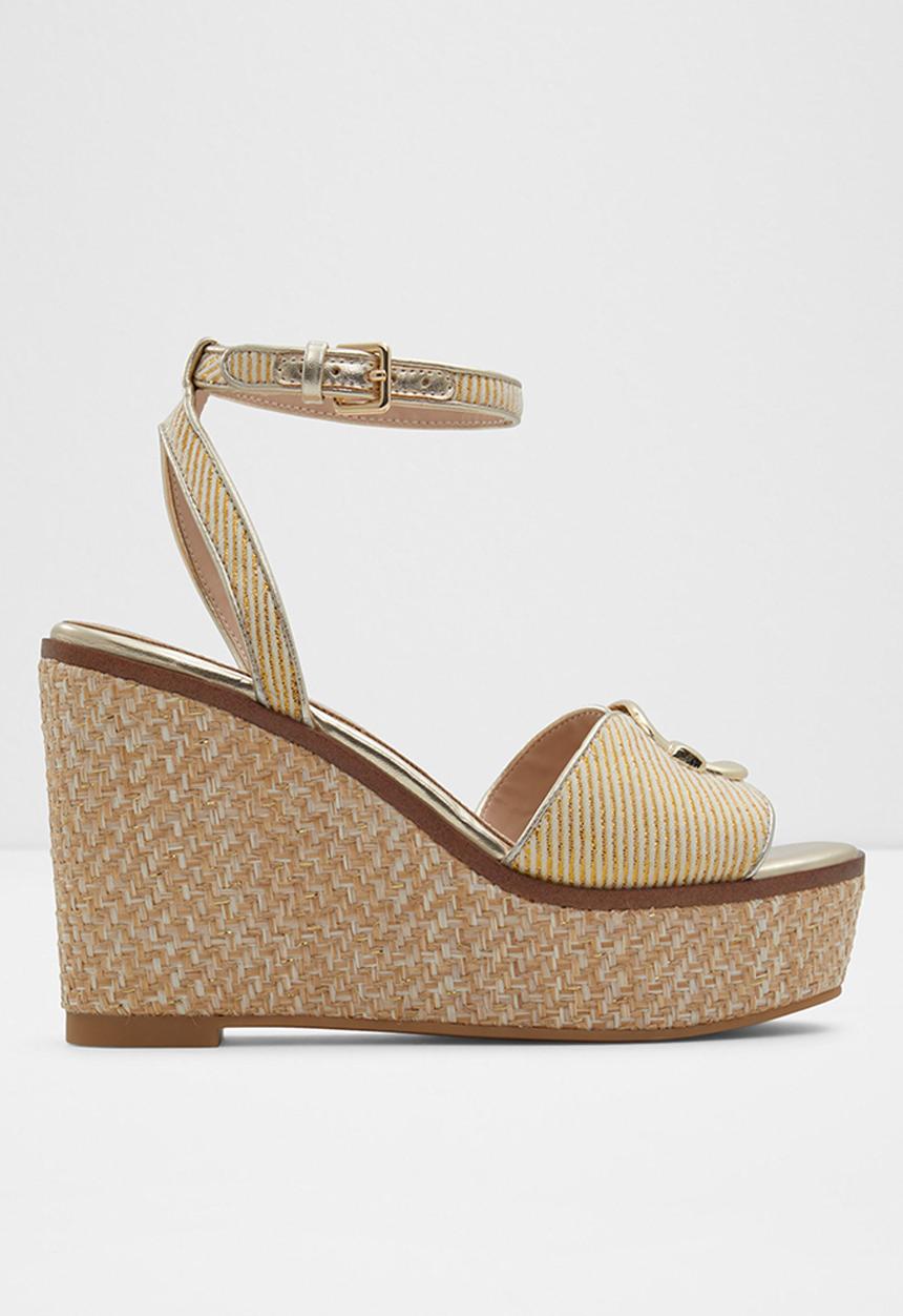 ALDO - Carrabriria wedge sandal - beige