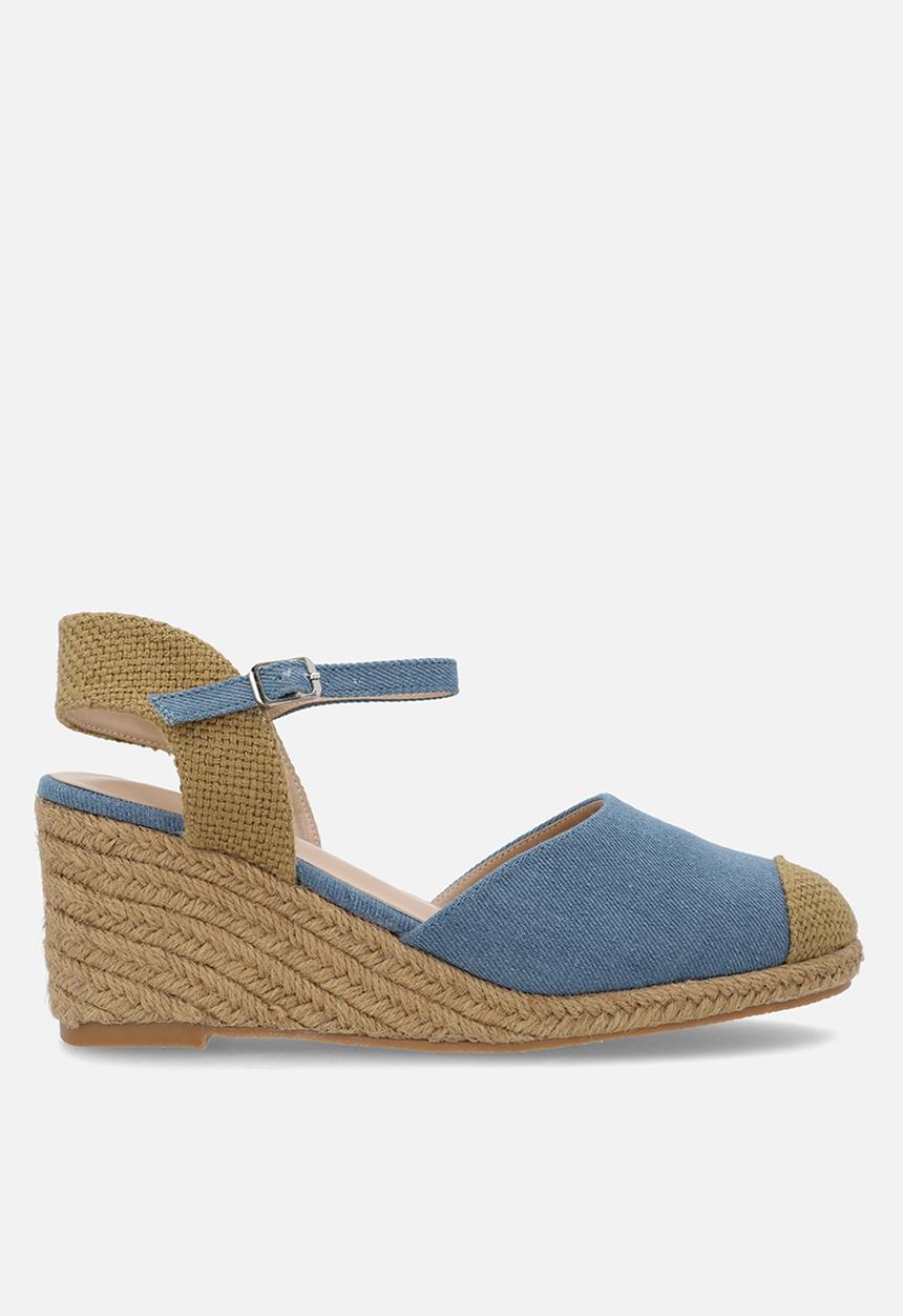 edit - Neliah wedge espadrille - navy