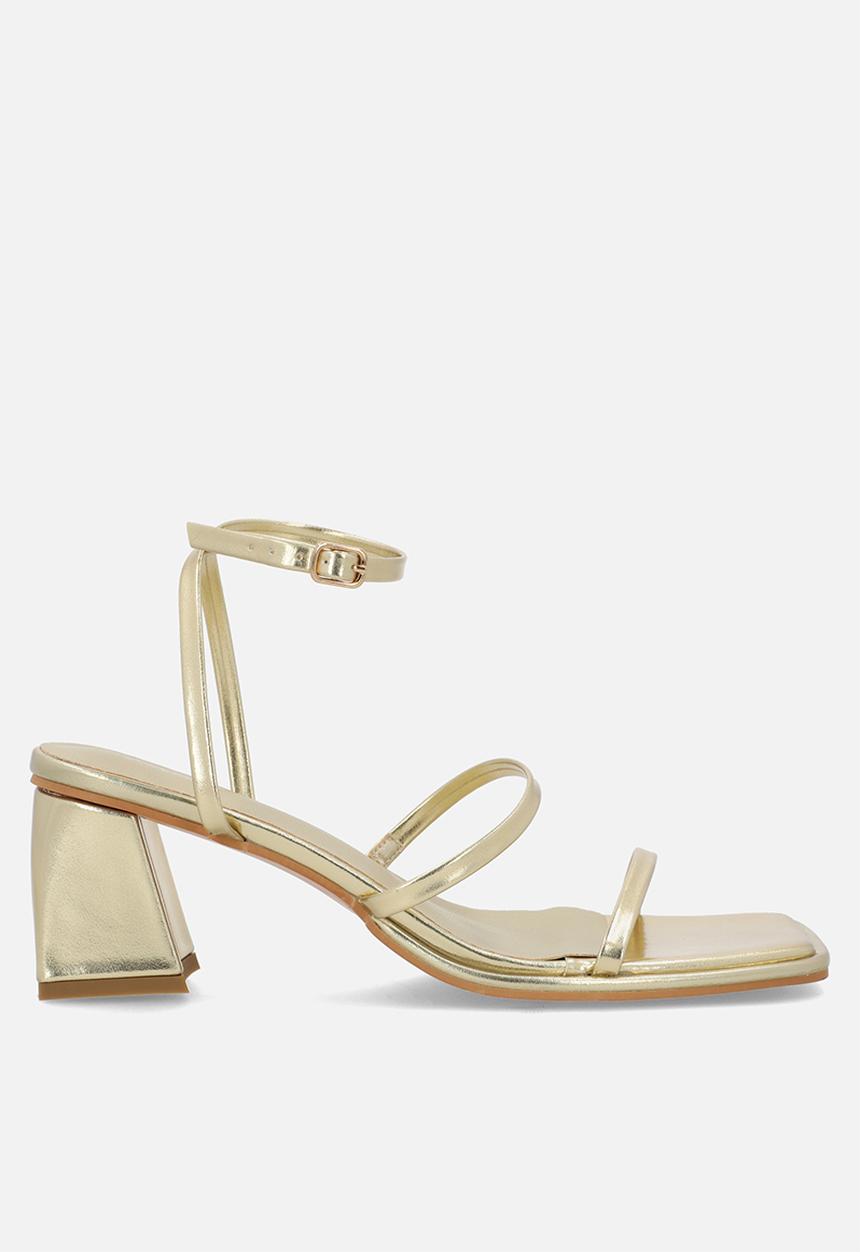 Superbalist - Samiya block heel - gold
