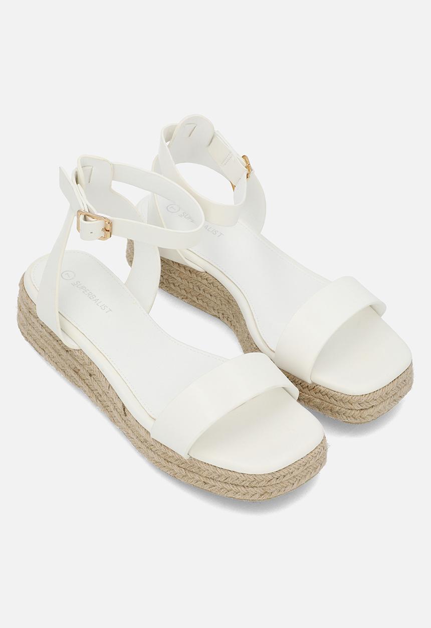 Superbalist - Jessa espadrille - white