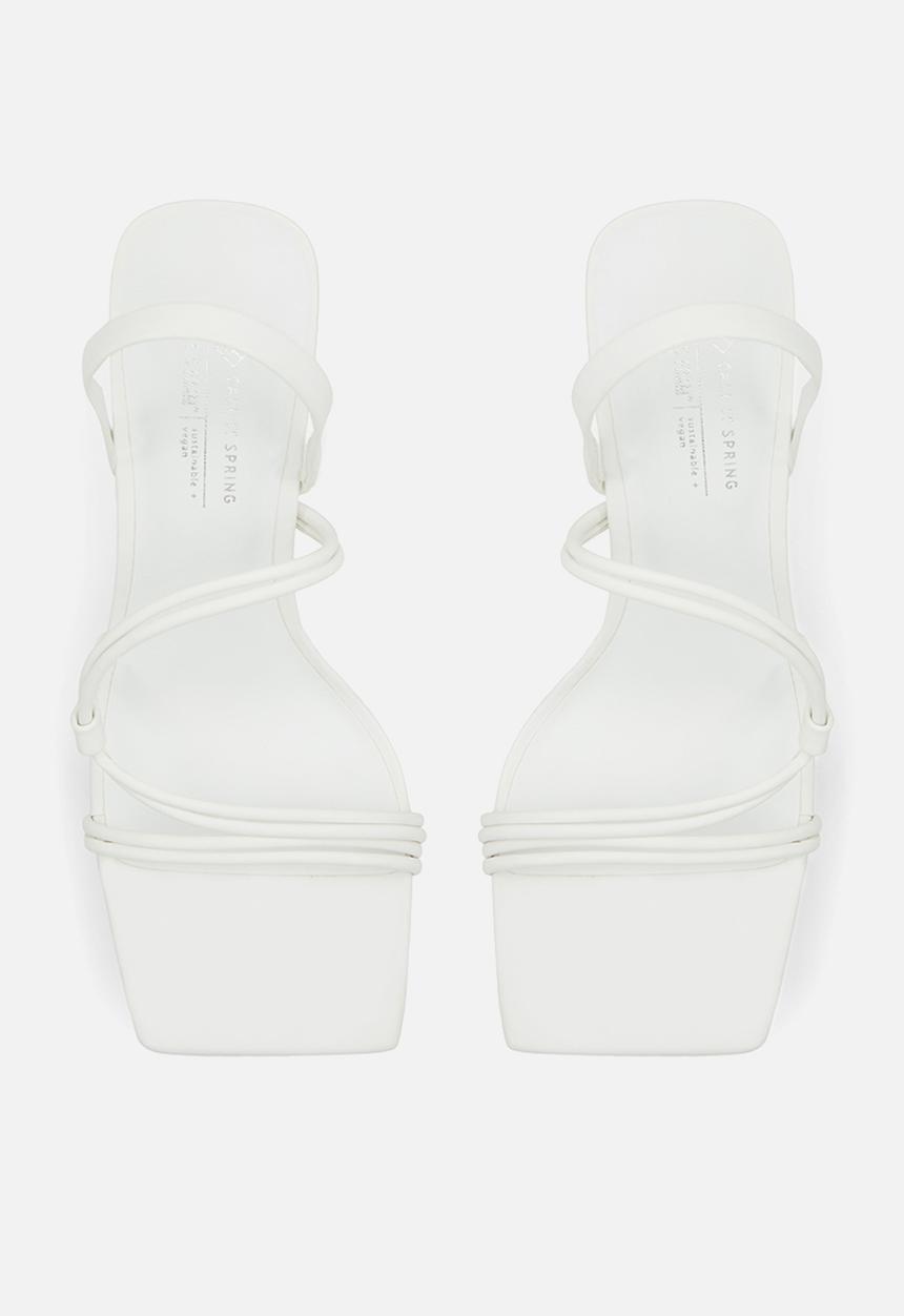 Call It Spring - Risingsun heeled sandal - white