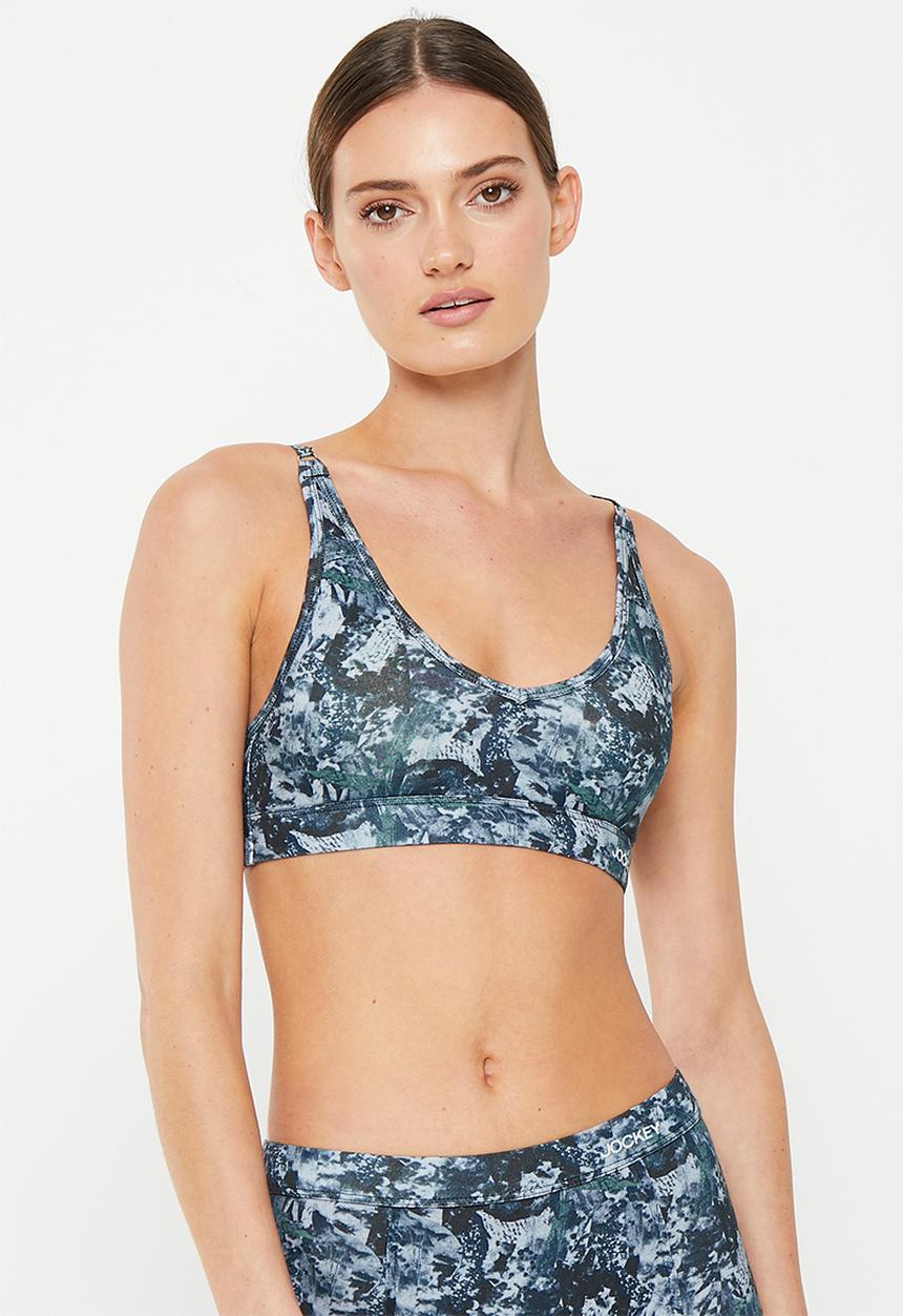 Jockey - Pure & simple bra top - print