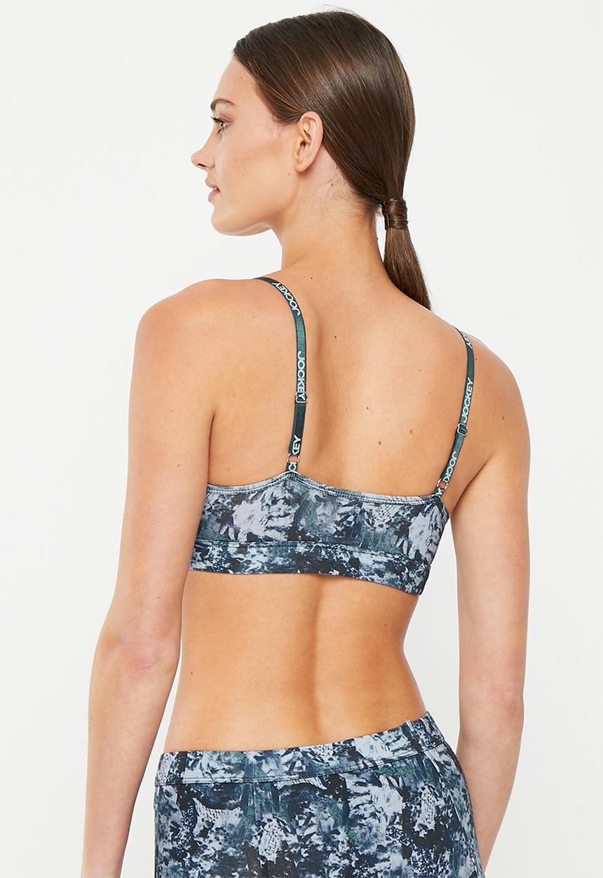 Jockey - Pure & simple bra top - print