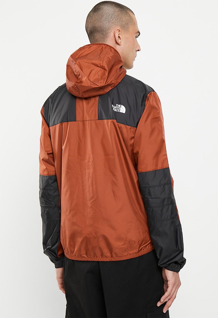 The North Face - M seasonal mountain jacket - brandy brown/tnf black 