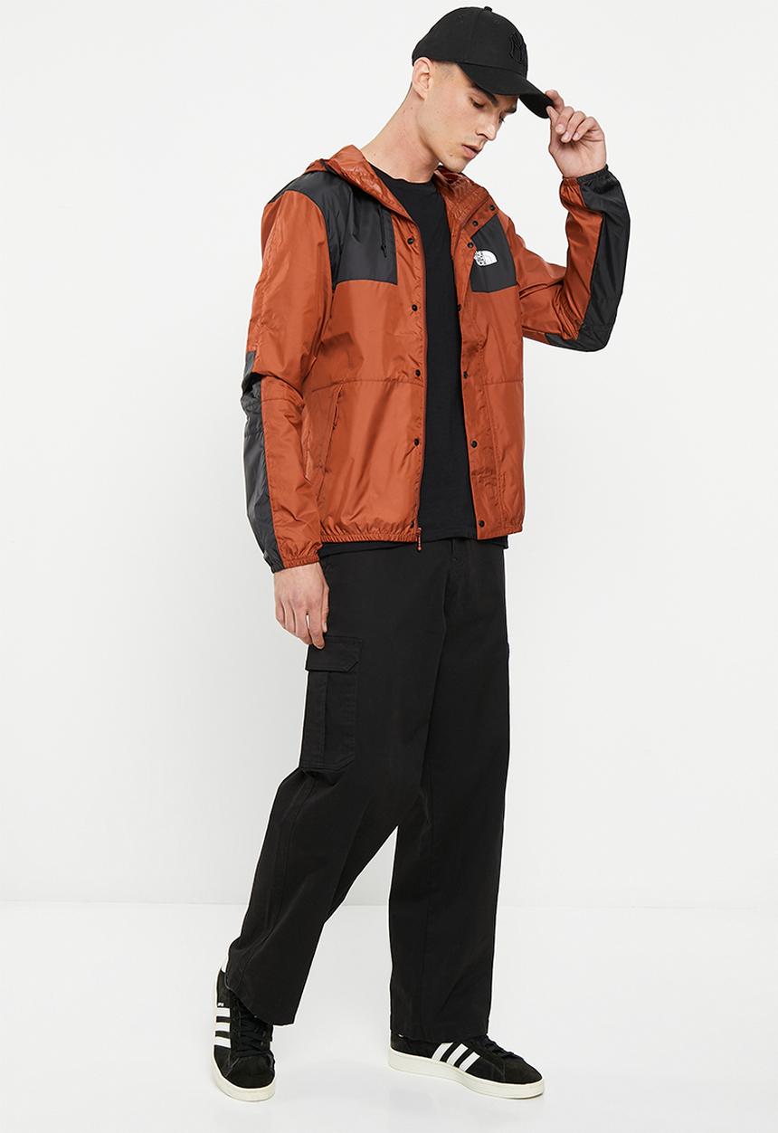 The North Face - M seasonal mountain jacket - brandy brown/tnf black 