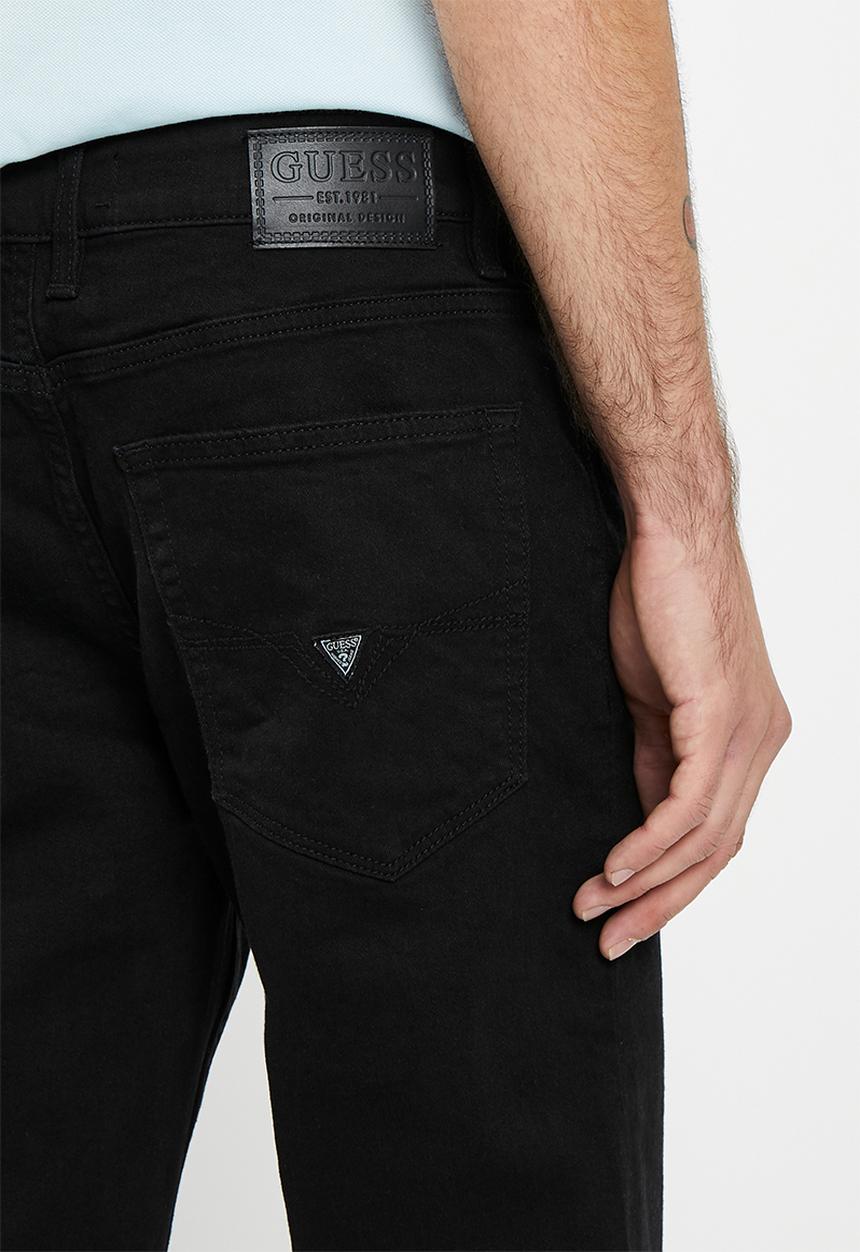 GUESS - Slim straight eco - black wash
