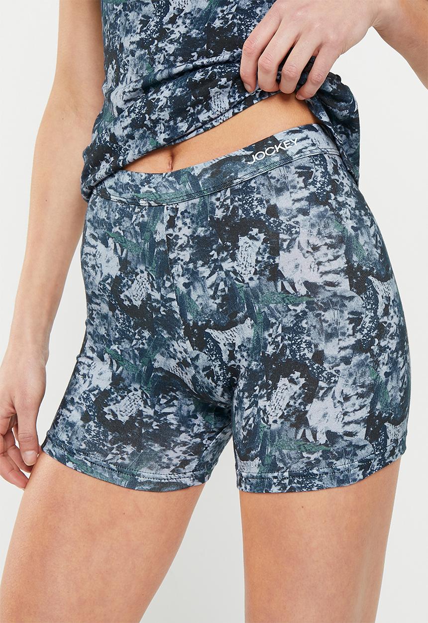 Jockey - Pure & simple biker shorts - print