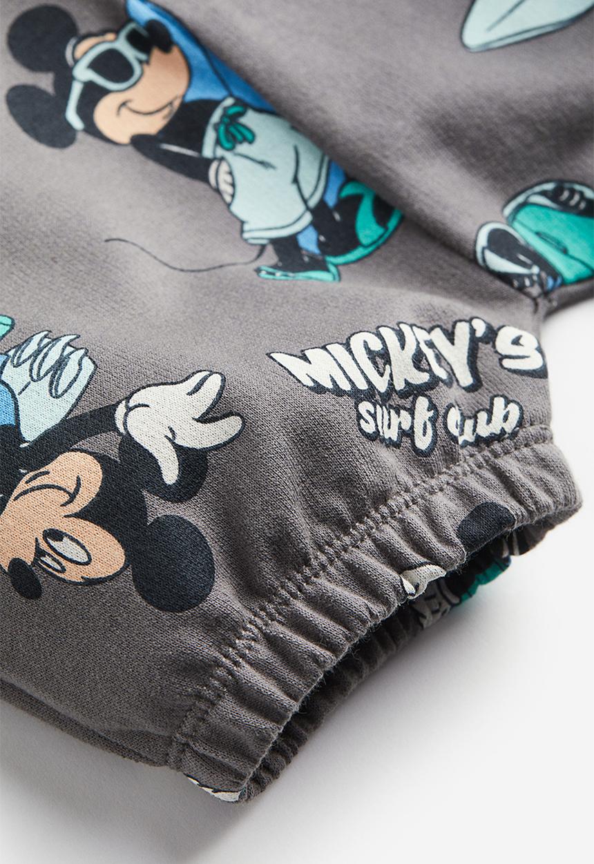 H&M - Sweatshirt romper suit - grey/mickey mouse 