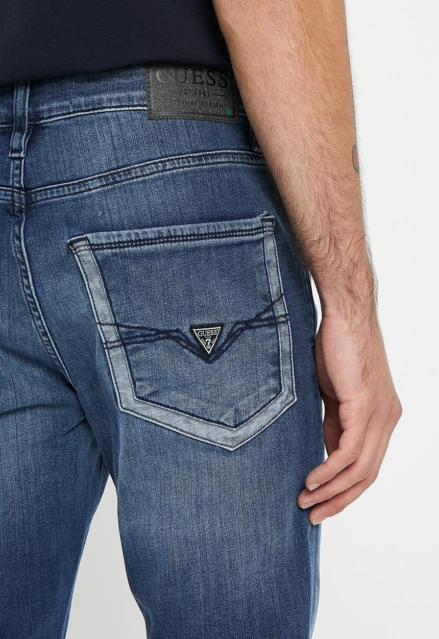 GUESS - Super skinny - mid wash