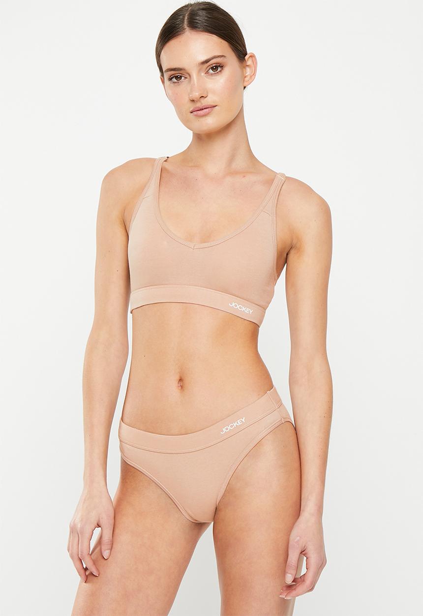 Jockey - Pure & simple bikini - dark beige