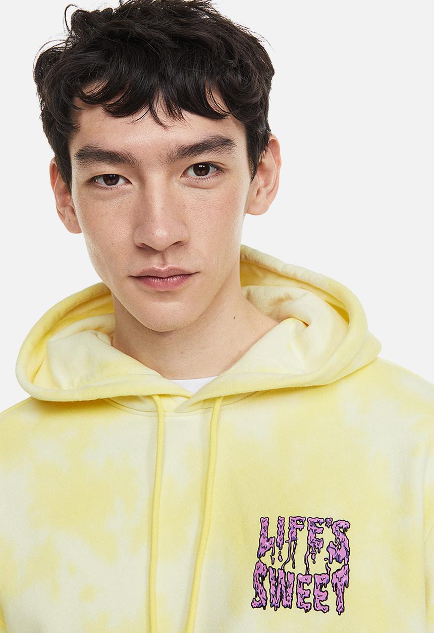 H&M - Regular fit hoodie - yellow / spongebob 
