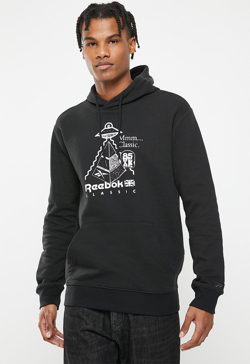 Reebok - Cl skate hoodie - black