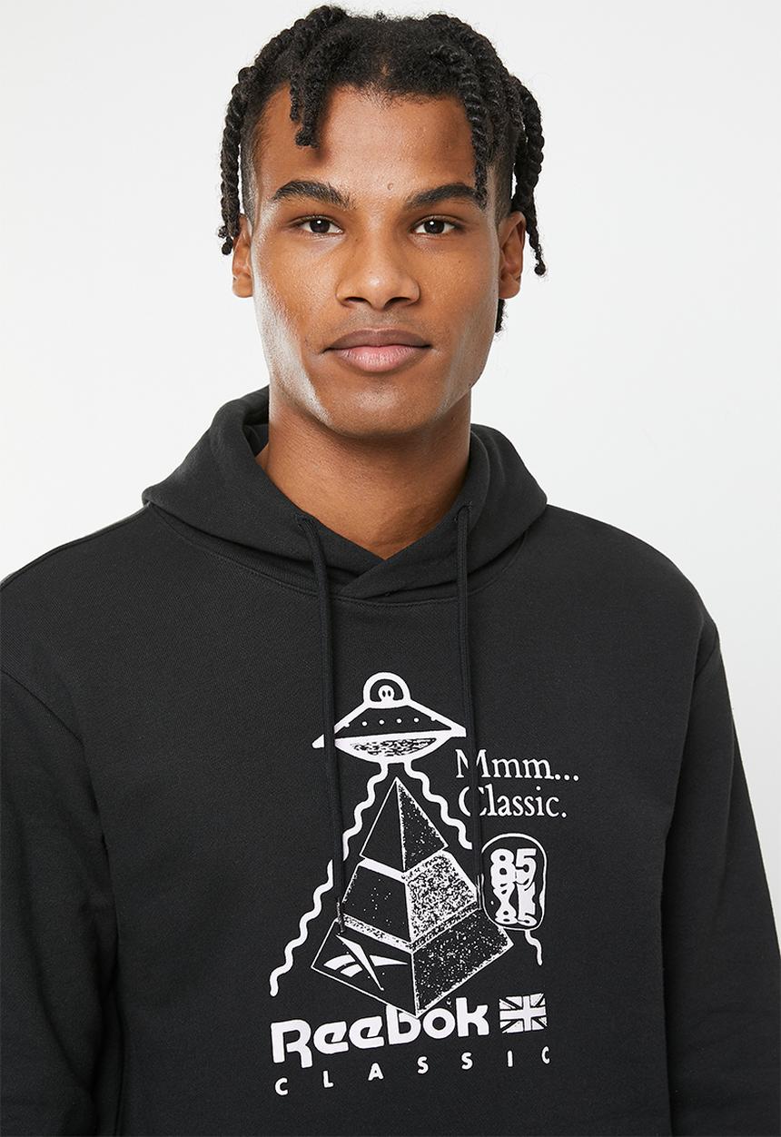 Reebok - Cl skate hoodie - black
