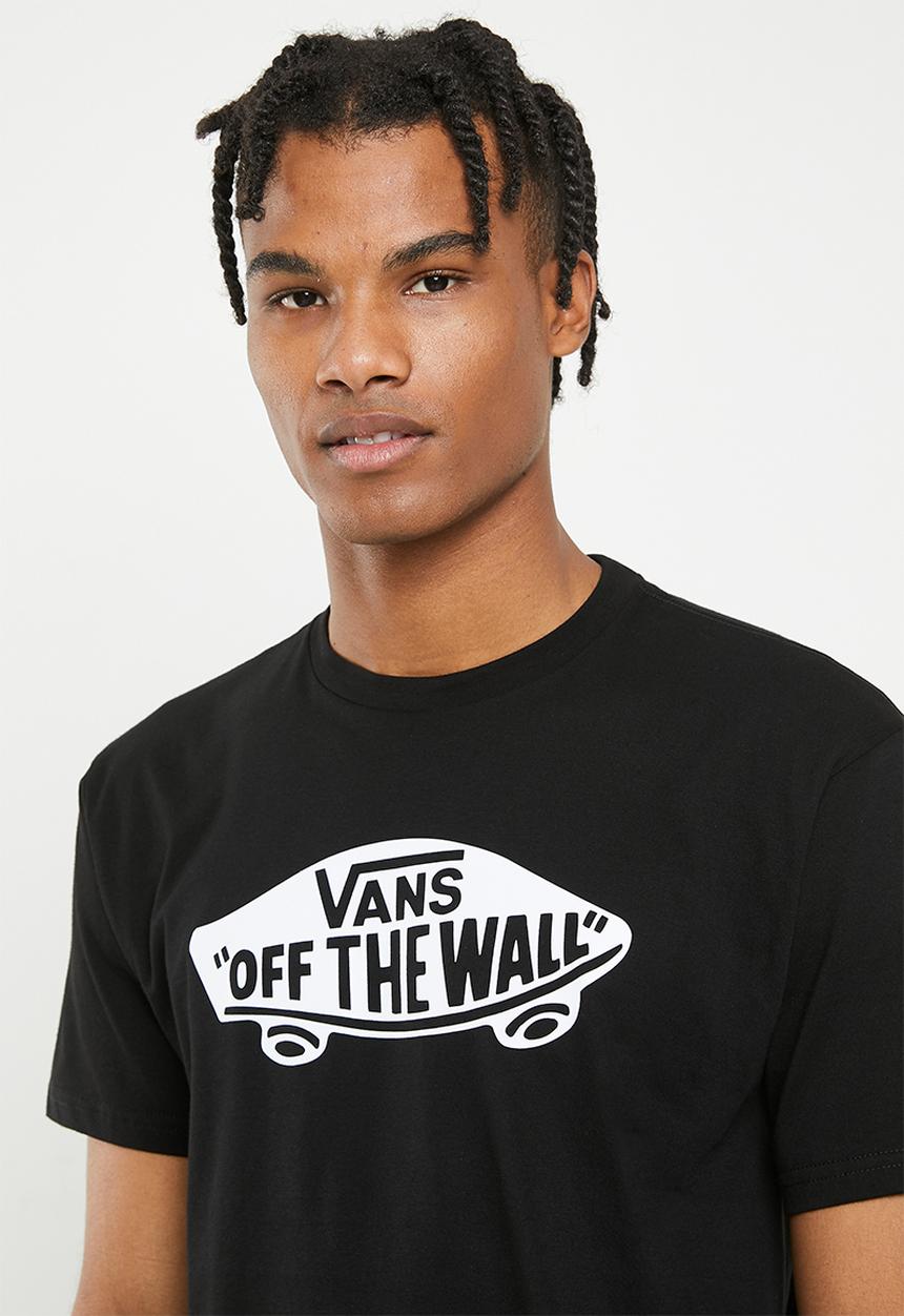 Vans - Otw classic front short sleeve tee - black & white
