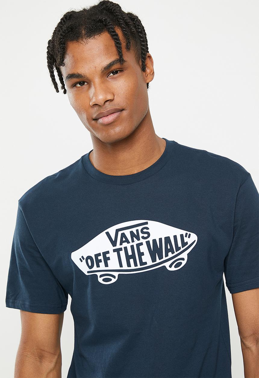 Vans - Otw classic front short sleeve tee - navy & white